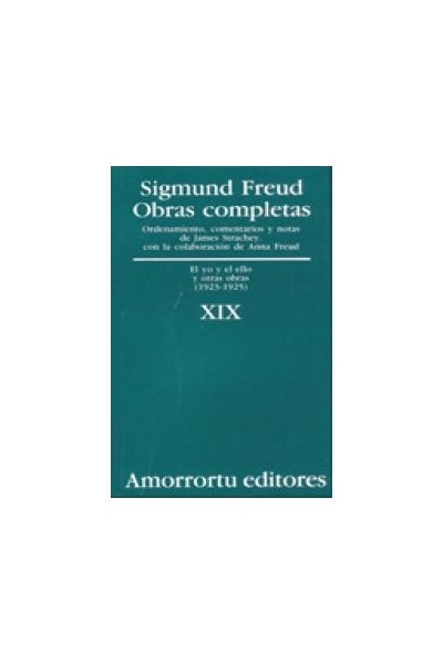 OBRAS COMPLETAS FREUD XIX EL YO Y EL ELLO Y OTRAS OBRAS,EL