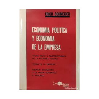 ECONOMIA POLITICA Y ECONOMIA DE LA EMPRESA