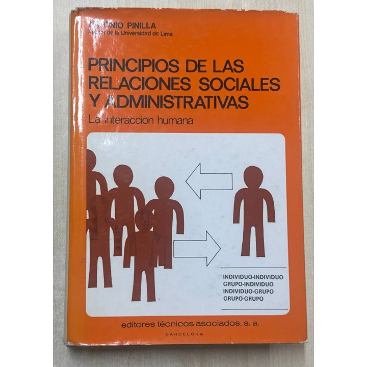 PRINCIPIOS DE LAS RELACIONES SOCIALES Y ADMINISTRATIVAS. LA INTERACCIÓN HUMANA.