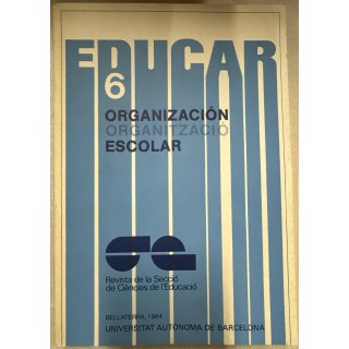 EDUCAR 6 ORGANIZACIÓN ESCOLAR