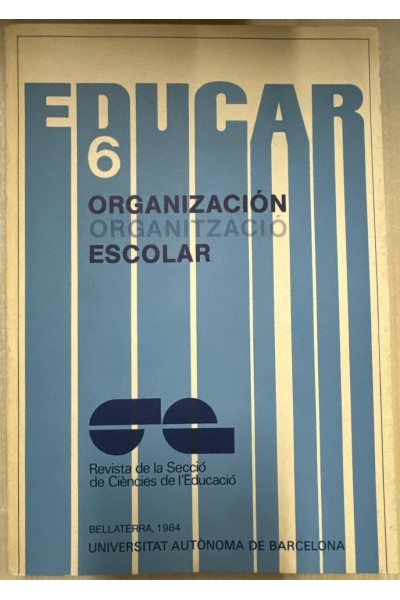 EDUCAR 6 ORGANIZACIÓN ESCOLAR