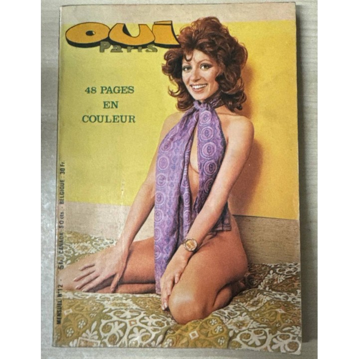 OUI PARIS (12) 48 PAGES EN COULEUR.