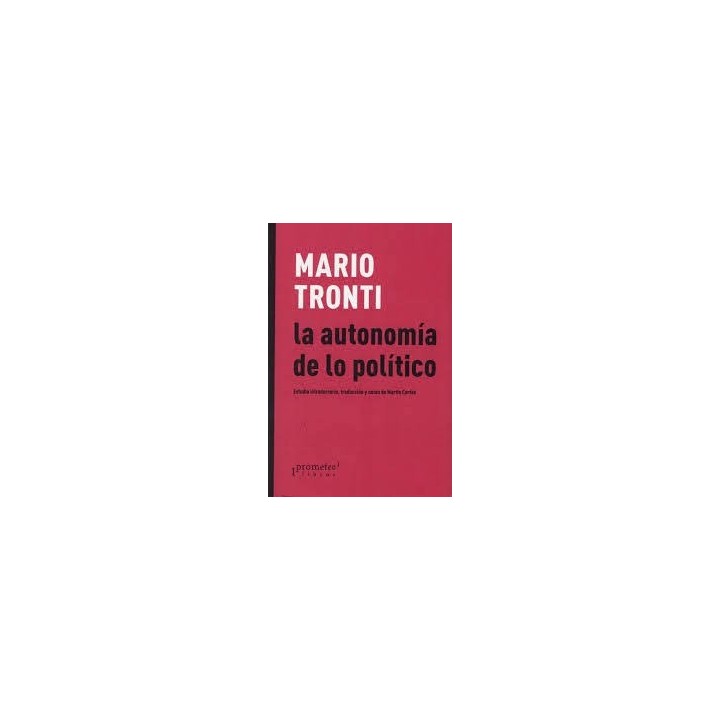AUTONOMIA DE LO POLITICO,LA