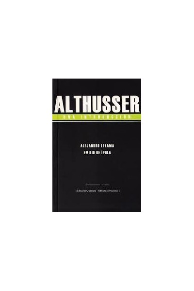 ALTHUSSER UNA INTRODUCCION