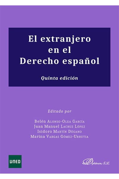 EL EXTRANJERO EN EL DERECHO ESPAÑOL 5ª ED