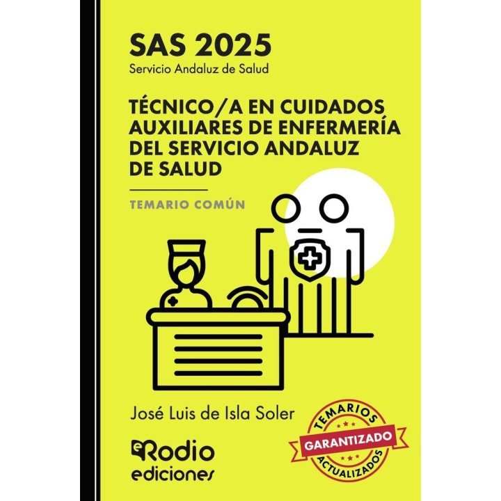 TECNICO CUIDADO AUXILIAR ENFERMERIA SAS TEMARIO COMUN