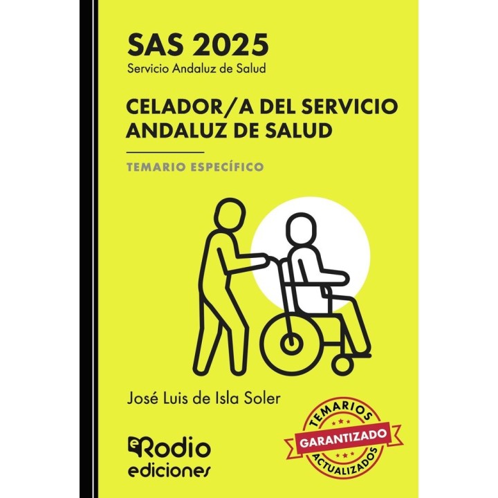 CELADOR A DEL SERVICIO ANDALUZ DE SALUD SAS 2025 TEMARIO E