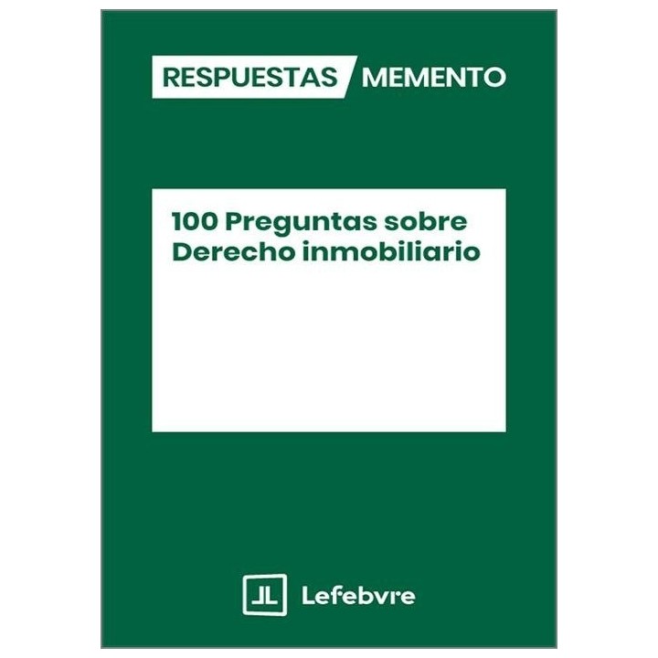 100 PREGUNTAS SOBRE DERECHO INMOBILIARIO