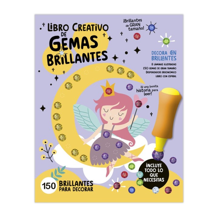 LUDUM LIBRO CREATIVO GEMAS BRILLANTES