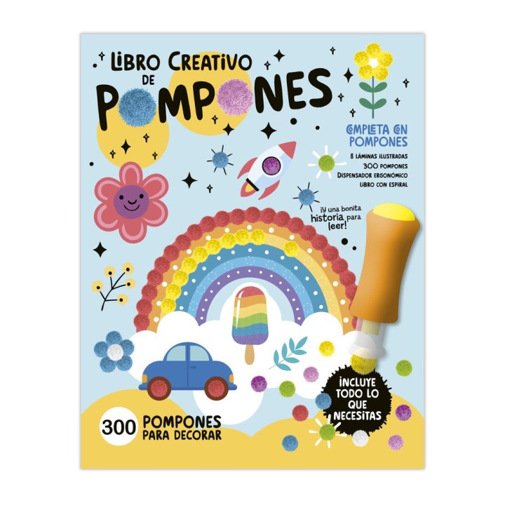 LUDUM LIBRO CREATIVO POMPONES
