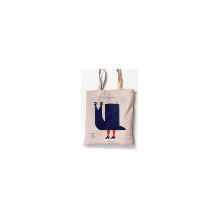 TOTE BAG CARACOL LENTO PERO SEGURO