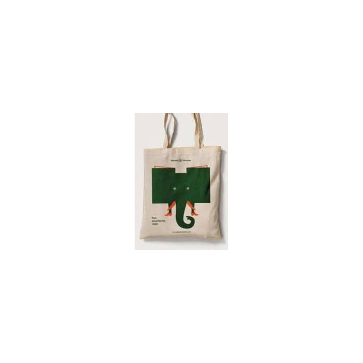 TOTE BAG ELEFANTE PARA ESCUCHARNOS MEJOR