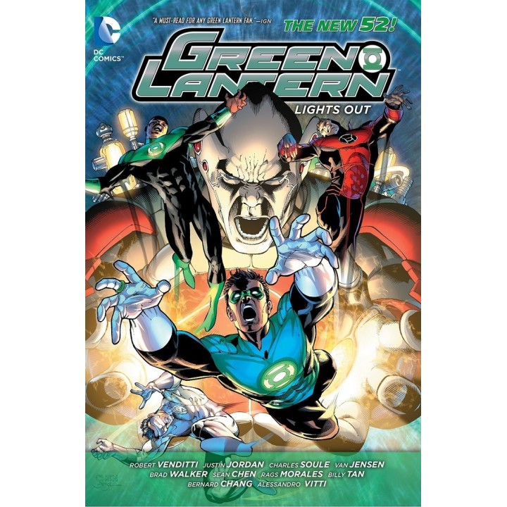 DC COMICS GREEN LANTERN LIGHTS OUT