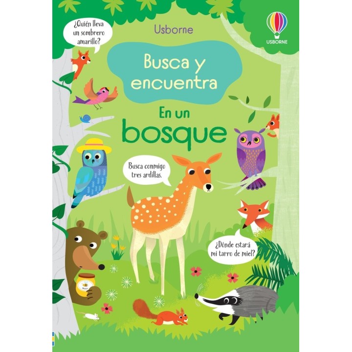 EN UN BOSQUE BUSCA Y ENCUENTRA