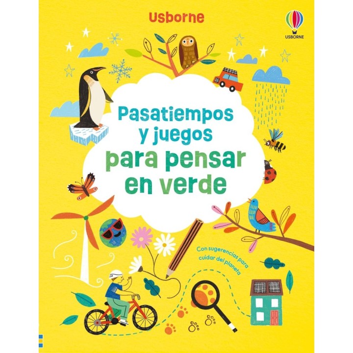 PASATIEMPOS Y JUEGOS PARA PENSAR EN VERDE