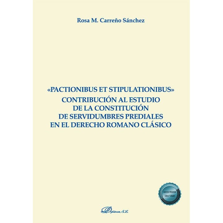 PACTIONIBUS ET STIPULATIONIBUS CONTRIBUCION AL ESTUDIO DE