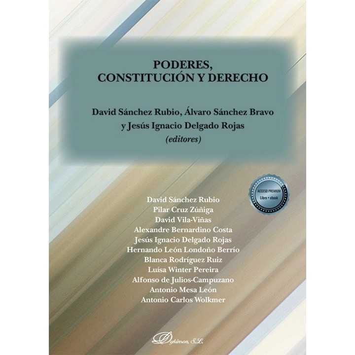 PODERES CONSTITUCION Y DERECHO
