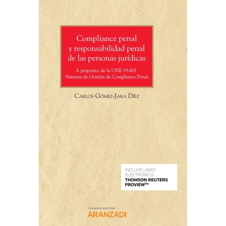 COMPLIANCE PENAL Y RESPONSABILIDAD PENAL DE LAS PERSONAS JU