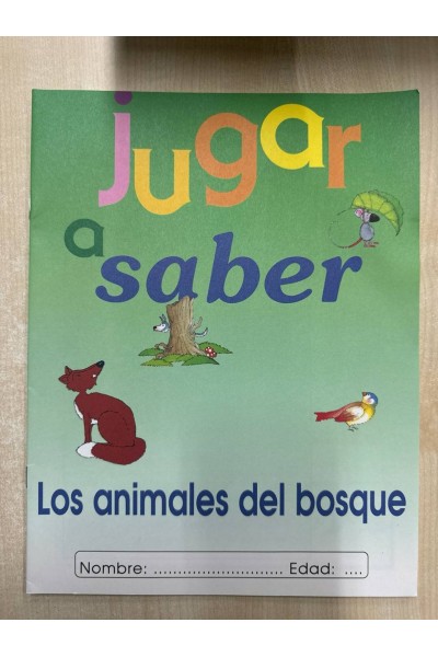 JUGAR A SABER: LOS ANIMALES DEL BOSQUE.