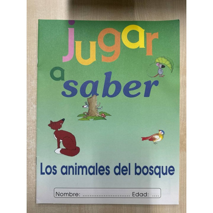 JUGAR A SABER: LOS ANIMALES DEL BOSQUE.