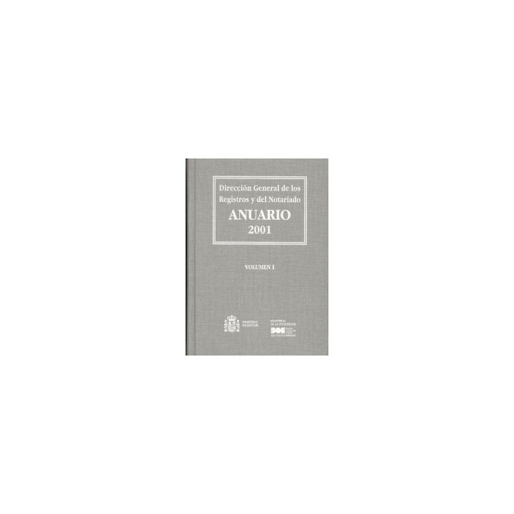 ANUARIO DE LA DIRECCION GENERAL DE LOS REGISTROS Y DEL NOTAR