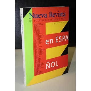 NUEVA REVISTA DE POLÍTICA, CULTURA Y ARTE. NÚM 74 MARZO - ABRIL 2001.