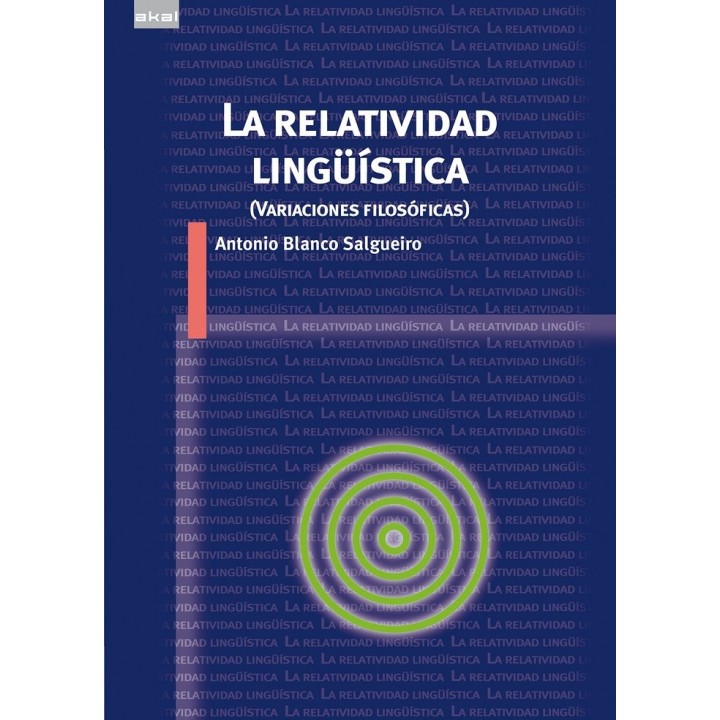 RELATIVIDAD LINGUÜISTICA,LA