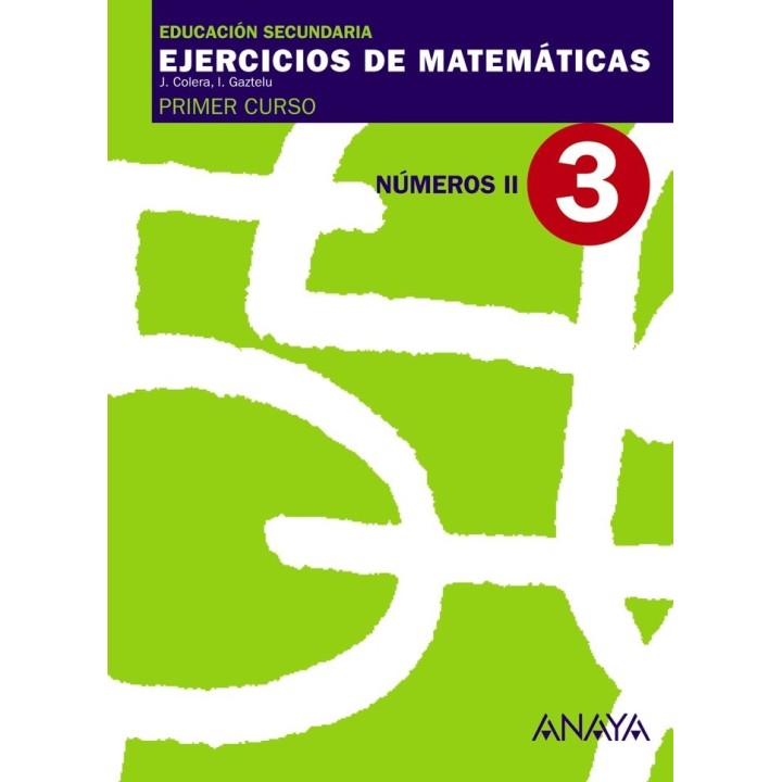 EJERCICIOS MATEMATICAS 3 1ºESO 07 ANAMAT12ES