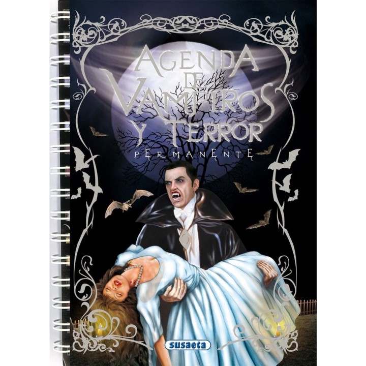 AGENDA ESCOLAR PERMANENTE VAMPIROS Y TERROR 249004