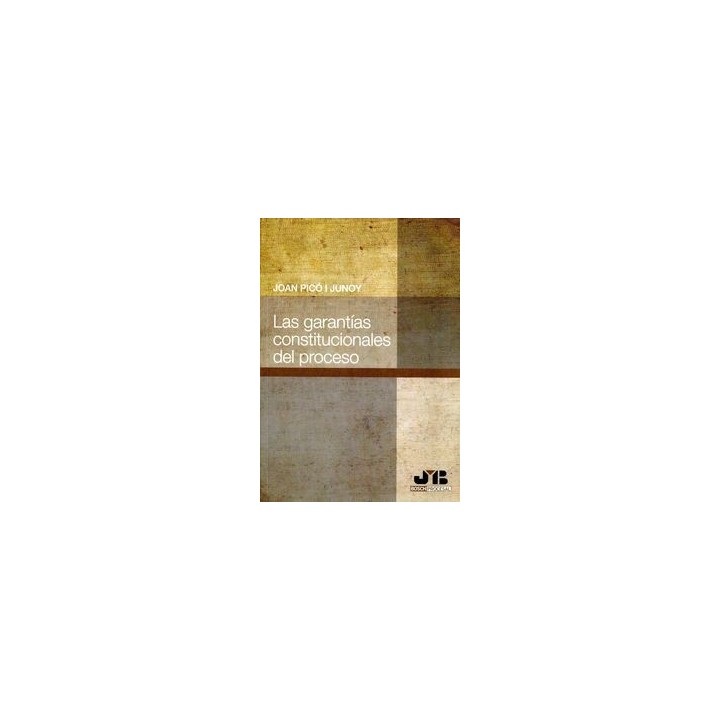 GARANTIAS CONSTITUCIONALES DEL PROCESO.,LAS