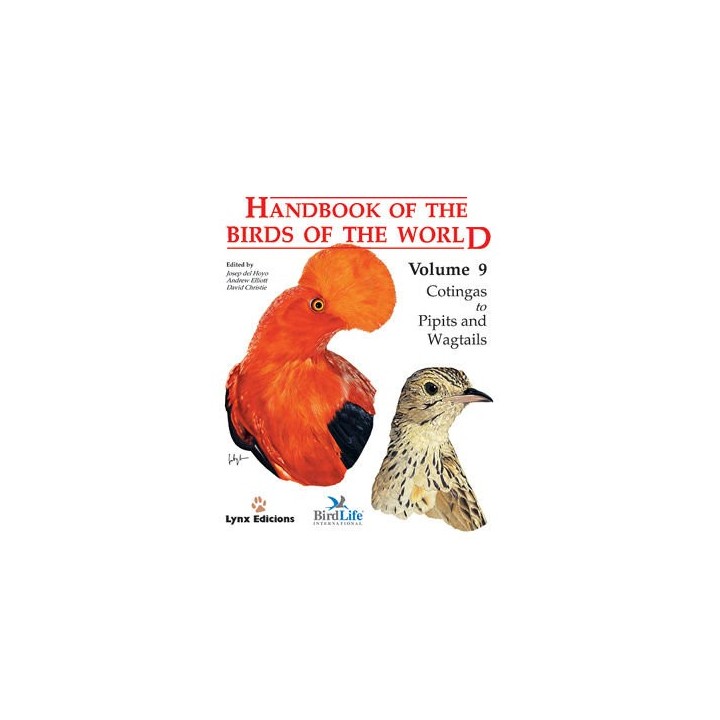 HANDBOOK OF THE BIRDS OF THE WORLD VOL.9