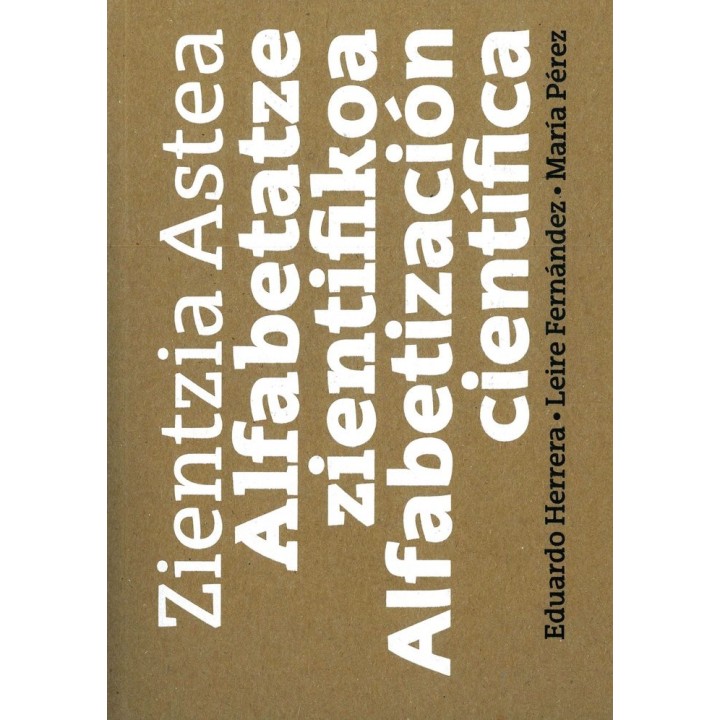 ALFABETIZACION CIENTIFICA ZIENTZIA ASTEA ALFABETATZE ZIENTI