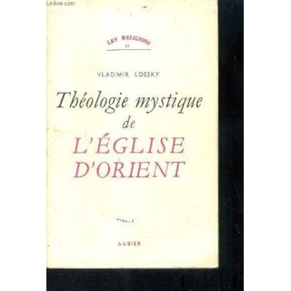 Théologie Mystique de l'église d'Orient