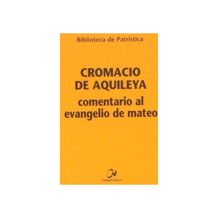 COMENTARIO AL EVANGELIO DE MATEO