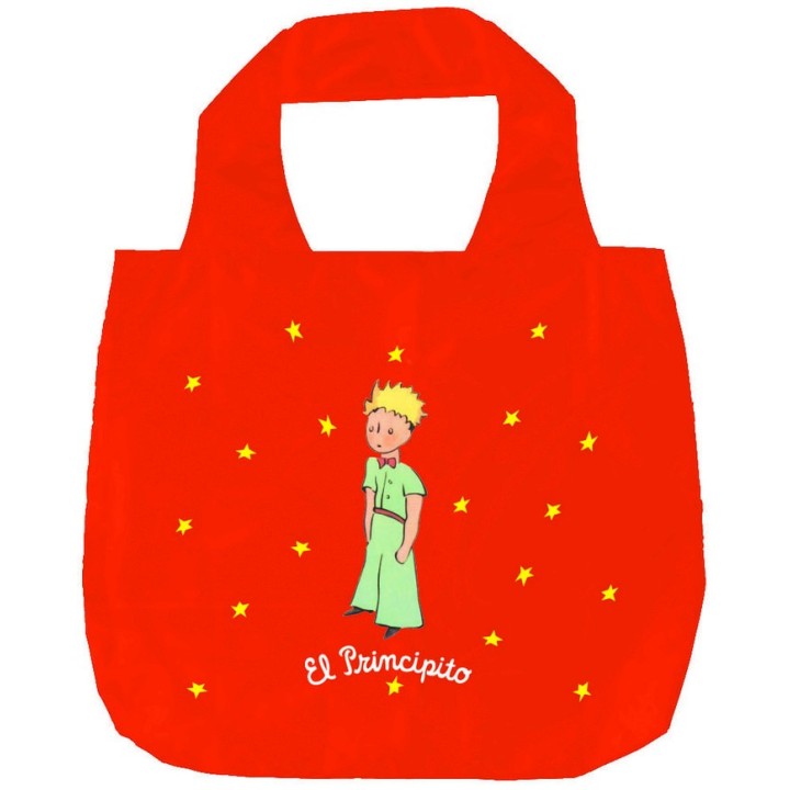 BOLSA PLEGABLE EL PRINCIPITO NARANJA