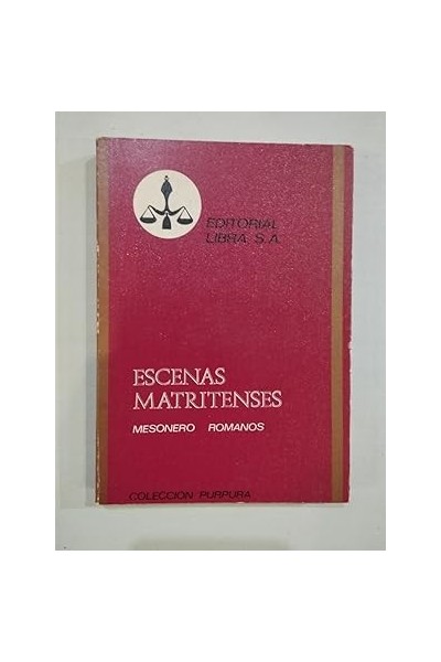 Escenas matritenses - Mesonero Romanos