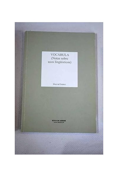 VOCÁBULA (Notas sobre usos lingüísticos)