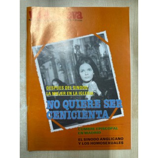REVISTA VIDA NUEVA. NUMERO 1.609 - 28 de Noviembre de 1987. El sinodo anglicano y los homosexuales.