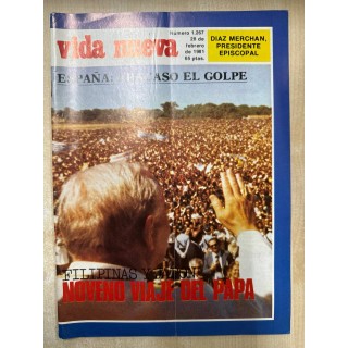 REVISTA VIDA NUEVA. NUMERO 1.267 - 28 DE FEBRERO DE 1981. ESPAÑA: FRACASO EL GOLPE.