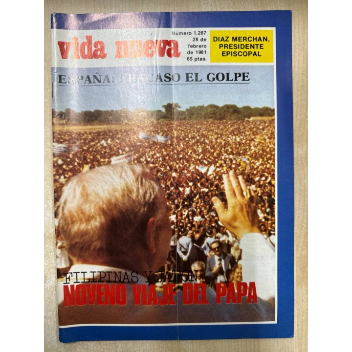 REVISTA VIDA NUEVA. NUMERO 1.267 - 28 DE FEBRERO DE 1981. ESPAÑA: FRACASO EL GOLPE.
