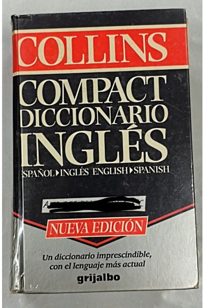 Collins Compact Diccionario Inglés. Español-Inglés