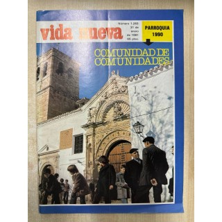 REVISTA VIDA NUEVA. NUMERO 1.263 - 31 DE ENERO DE 1981. COMUNIDAD DE COMUNIDADES.