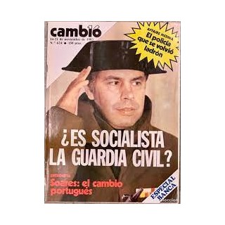 REVISTA CAMBIO 16 14-21 DE NOVIEMBRE DE 1983 - NÚM 624 ¿ES SOCIALISTA LA GUARDIA CIVIL?