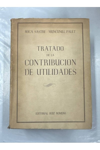Tratado de la contribución de utilidades