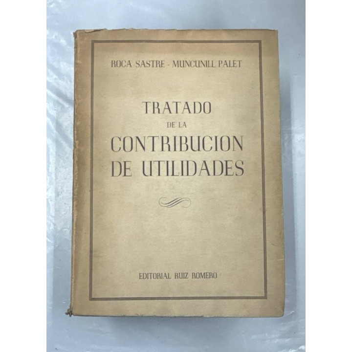 Tratado de la contribución de utilidades