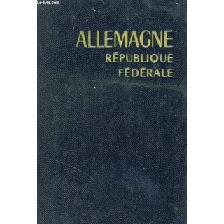 ALLEMAGNE REPUBLIQUE FEDERALE