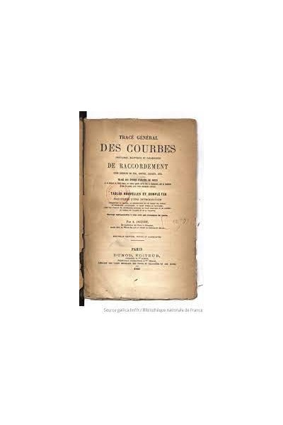 TRACÉ GÉNÉRAL DES COURBES