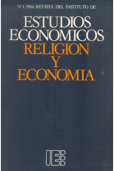 Revista del Instituto de Estudios Economicos. Religion y Economia
