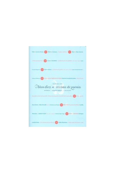 REVISTA DE POESIA AÑOS DIEZ 4