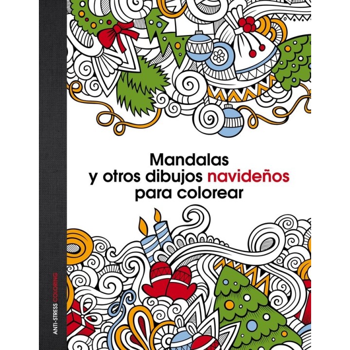 MANDALAS Y OTROS DIBUJOS NAVIDEÑOS PARA COLOREAR